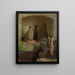 Stillleben mit Flaschen - Theodor Poeckh — gerahmtes Bild an der Wand