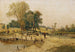 Landschaft Ungarn mit Wassertränke - Theodor von Hermann — Ansicht des Kunstwerks