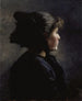 Mädchen aus München - Theodore Clement Steele — Ansicht des Kunstwerks