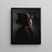 Mädchen aus München - Theodore Clement Steele — gerahmtes Bild an der Wand