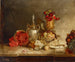 Stillleben mit Früchten und einer Urne - Theodore Clement Steele — Ansicht des Kunstwerks
