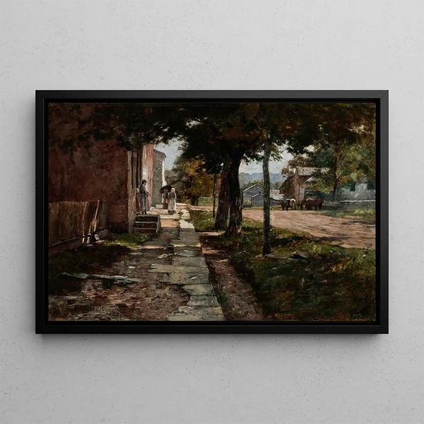 Theodore Clement Steele - Street in Vernon.webp