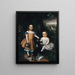 Die Mädchen von Daniel T. MacFarlan - Theodore E. Pine — gerahmtes Bild an der Wand