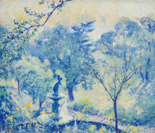 Fontaine de Bethesda, Central Park, New York - Theodore Earl Butler — Ansicht des Kunstwerks