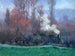 Der Zug in Giverny - Theodore Earl Butler — Ansicht des Kunstwerks