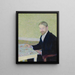 Portrait des Künstlers William Hart Giverny - Theodore Earl Butler — gerahmtes Bild an der Wand