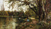 Promenade im Frühling - Theodore Hines — Ansicht des Kunstwerks