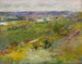 Studie für das Tal der Seine vom Hügel Givernys - Theodore Robinson — Ansicht des Kunstwerks