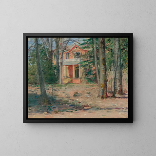 Theodore Robinson - House In Virginia.webp
