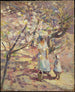 Im Obstgarten - Theodore Robinson — Ansicht des Kunstwerks