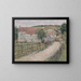 Le Vieux Moulin - Theodore Robinson — gerahmtes Bild an der Wand
