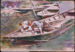 Theodore Robinson - Two in a Boat.webp