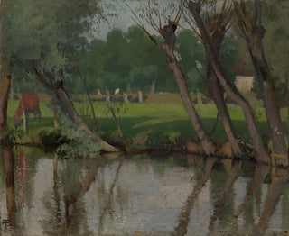 Theophil Preiswerk - Brook at Hangenbieten in the Alsace.webp