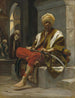 Der Chibouk-Raucher - Théobald Chartran — Ansicht des Kunstwerks