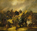 Eine Ladung Kavalleristen - Théodore Géricault — Ansicht des Kunstwerks