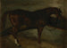 brauner Pferd - Théodore Géricault — Ansicht des Kunstwerks