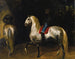 Graue gezäumte Pferde - Théodore Géricault — Ansicht des Kunstwerks