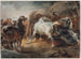 Kampf-Pferde - Théodore Géricault — Ansicht des Kunstwerks
