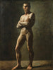 Akademie, verschränkte Hände - Théodore Géricault — Ansicht des Kunstwerks