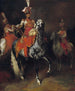 Napoleonische Garde-Reiter mit Trompeten - Théodore Géricault — Ansicht des Kunstwerks