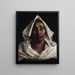 Die alte italienische Frau - Théodore Géricault — gerahmtes Bild an der Wand