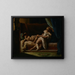 Drei Liebende - Théodore Géricault — gerahmtes Bild an der Wand