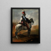 Trompette des Hussards - Théodore Géricault — gerahmtes Bild an der Wand