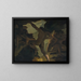 Episode der Krieg der Titanen - Théodore Géricault — gerahmtes Bild an der Wand