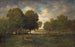Eine Flusslandschaft in einer Wiese - Théodore Rousseau — Ansicht des Kunstwerks