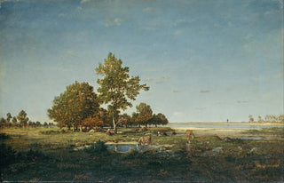 Thodore Rousseau - Landscape with a clump of trees.webp