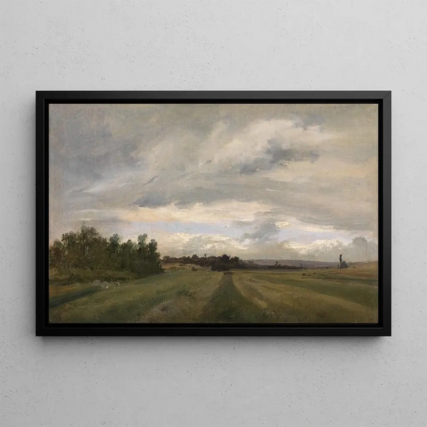 Landschaft - Théodore Rousseau — gerahmtes Bild an der Wand