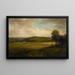 Die Mühlen auf dem Montmartre-Hügel - Théodore Rousseau — gerahmtes Bild an der Wand