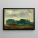 Landschaft - Théodore Rousseau — gerahmtes Bild an der Wand