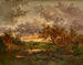 Die Holzhütte der Kohlenhändler - Théodore Rousseau — Ansicht des Kunstwerks