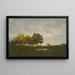 L'Étang La Mare - Théodore Rousseau — gerahmtes Bild an der Wand