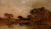 Teich bei Dämmerung - Théodore Rousseau — Ansicht des Kunstwerks