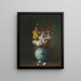 Blumenstück - Théodule Ribot — gerahmtes Bild an der Wand