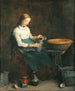 Frau, die Milch gießt - Théodule Ribot — Ansicht des Kunstwerks