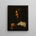 Les Titres de famille - Théodule Ribot — gerahmtes Bild an der Wand