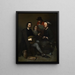 Sänger - Théodule Ribot — gerahmtes Bild an der Wand