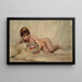 Oisiveté - Thomas Benjamin Kennington — gerahmtes Bild an der Wand