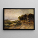 in der Nähe von Great Barrington - Thomas Bigelow Craig — gerahmtes Bild an der Wand