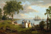 Ansicht des Delaware bei Philadelphia - Thomas Birch — Ansicht des Kunstwerks