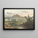 Seit dem Strand bei Fort Blanc 4. Okt. 1819 - Thomas Bradshaw — gerahmtes Bild an der Wand