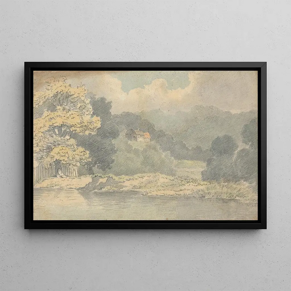Thomas Bradshaw - Landscape Scene near St Albans.webp
