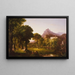 Traum von Arkadien - Thomas Cole — gerahmtes Bild an der Wand