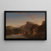L'Allegro - Thomas Cole — gerahmtes Bild an der Wand