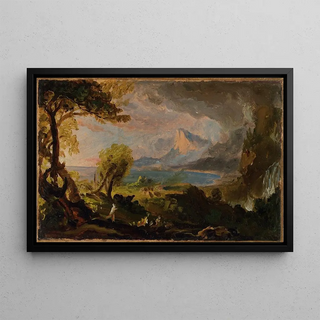 Thomas Cole - The Course of EmpireThe Savage State.webp