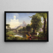 Der Lebensreise: Jugend - Thomas Cole — gerahmtes Bild an der Wand