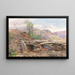 Pont de Pentre Ddu, Nordwales - Thomas Collier — gerahmtes Bild an der Wand